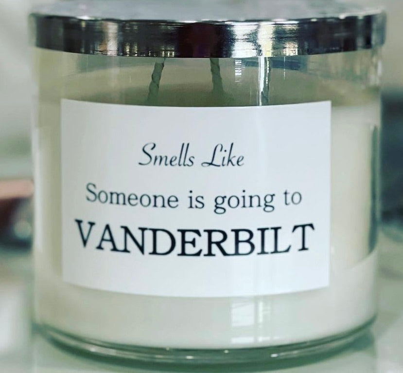 3 Wick Scented Candle with your photo