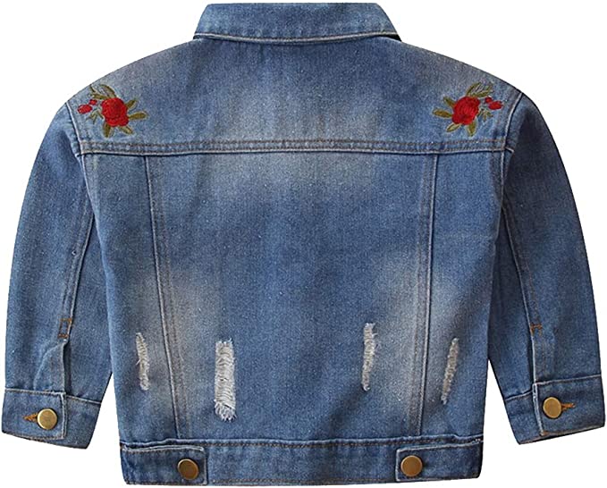 Rose Denim Jacket