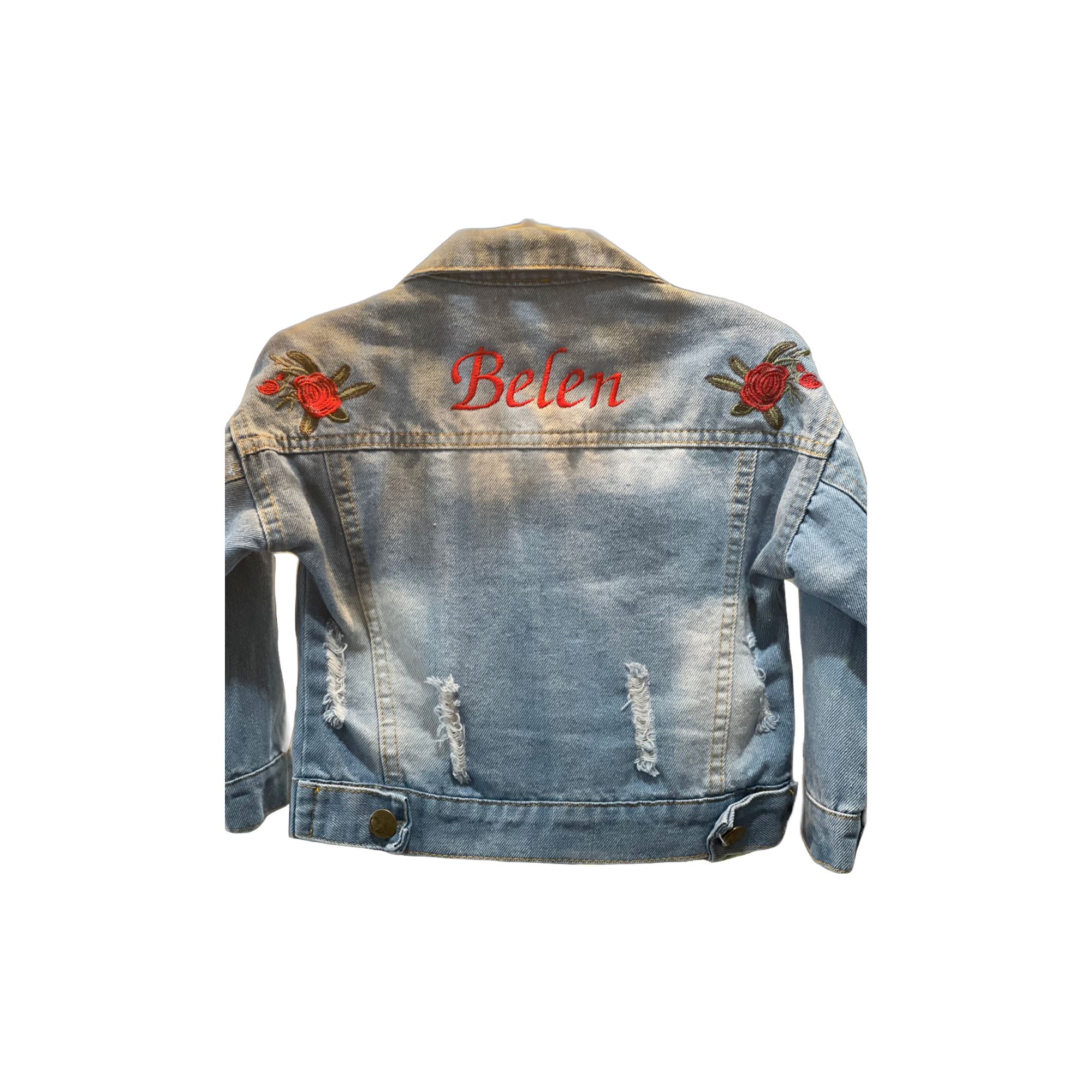 Rose Denim Jacket